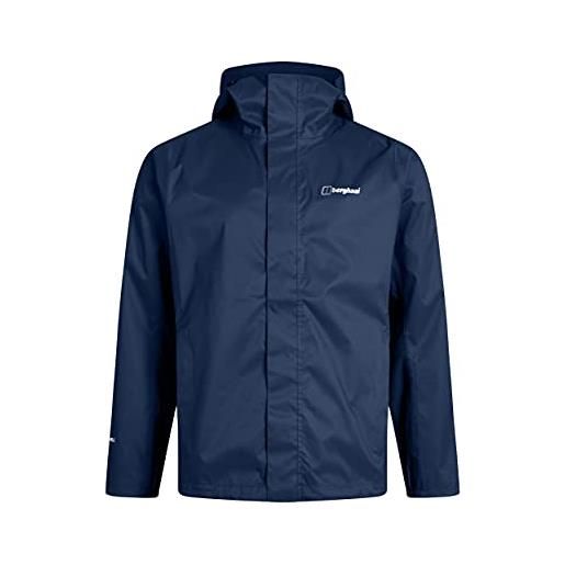 Berghaus oakshaw - giacca antipioggia da uomo, uomo, giacca impermeabile, 4a000972r14, crepuscolo, l