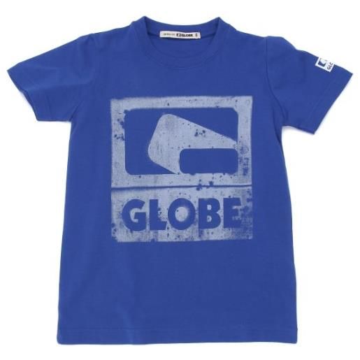 Globe boys corrosive - maglietta da ragazzo, blu (reale), 14