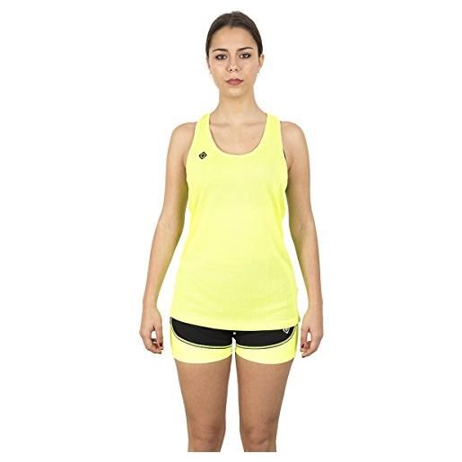 IZAS talaia talaia, donna, fluor giallo/nero, xl