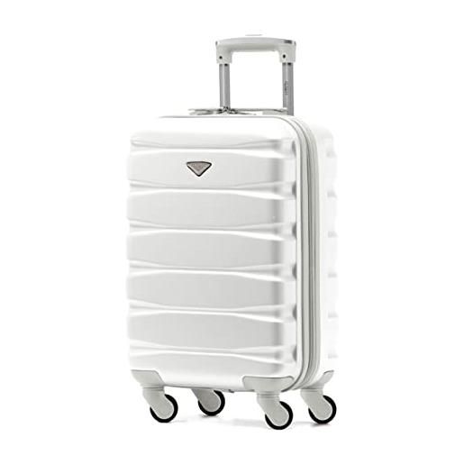 Set Trolley Bagaglio a mano Valigie in ABS rigide e leggere con 4 Ruote ideale per cabina e