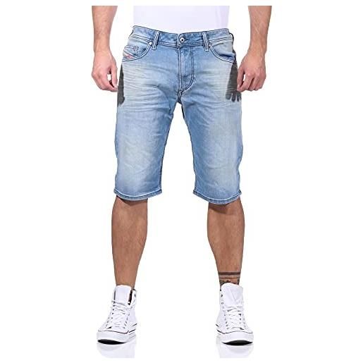 Diesel bermuda in jeans modello thashort 00csbn084cu