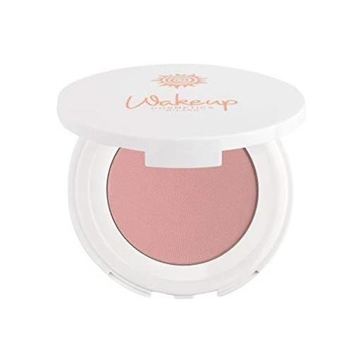 Wakeup Cosmetics Milano wakeup cosmetics - blush, fard illuminante per viso in polvere, colore baby pink