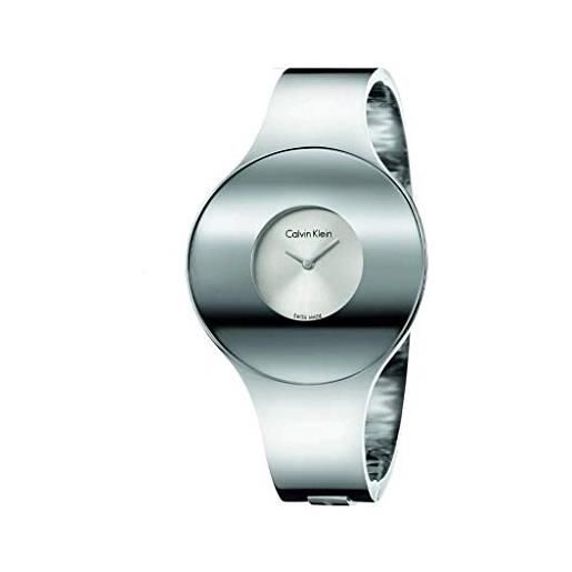 Calvin Klein orologio analogico quarzo da donna con cinturino in acciaio inox k8c2m116