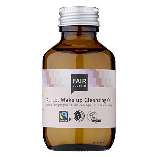 Fair squared make up cleansing-oil olio detergente 100 ml zero waste, cosmetico naturale certificato. 