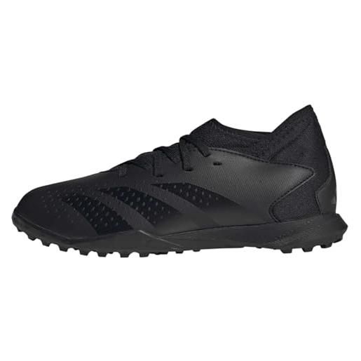 adidas predator accuracy. 3 turf boots, scarpe da calcio, core black/core black/ftwr white, 32 eu