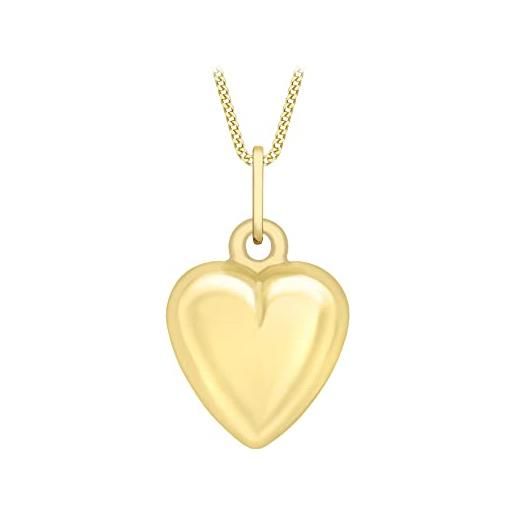 Carissima gold collana con pendente da donna in oro giallo 9k