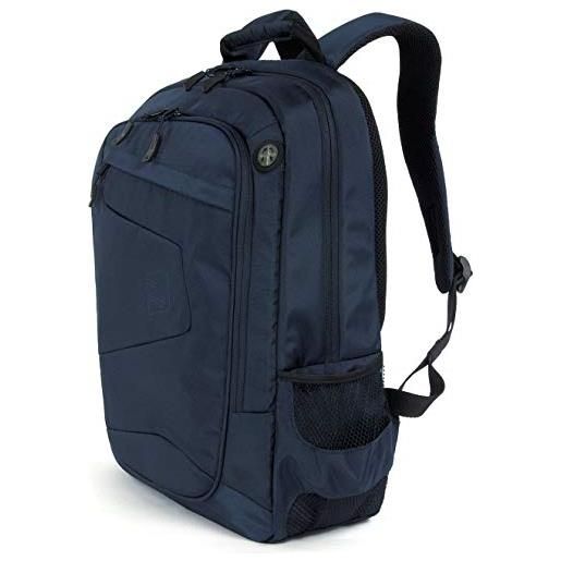 Tucano blabk-b - zaino lato backpack per laptop fino a 17 e mac. Book pro 15 e 17 blu