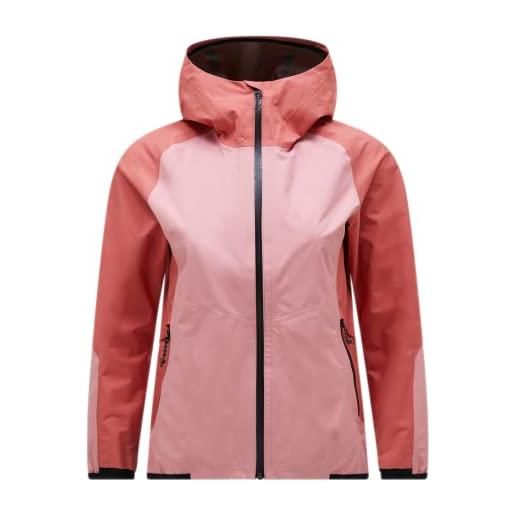 Peak Performance pac gore-tex - giacca da donna, trek pink/5bh warm blush/, xl
