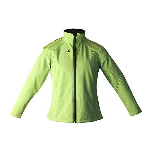 DEPROC-Active - giacca softshell di islay peak, donna, jacke softshelljacke islay peak, jasmine green flowerprint, 56