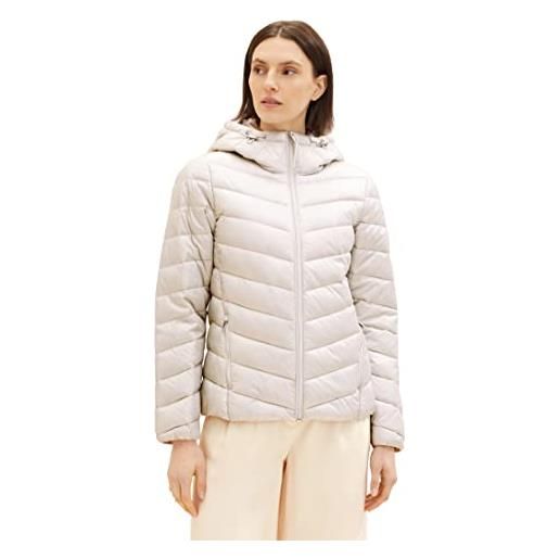 TOM TAILOR giacca trapuntata leggera da donna con cappuccio, 11850-rosa barocca, s