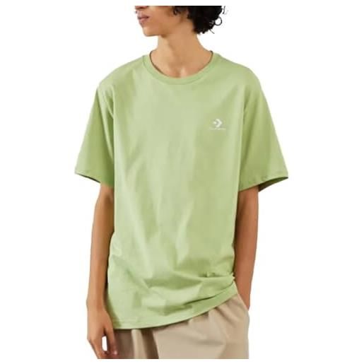 Converse maglietta go-to embroidered star verde, verde, l