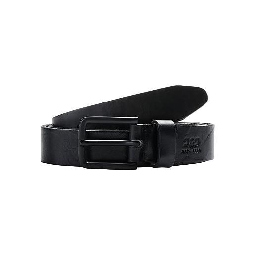 JACK & JONES jjilee leather belt noos, cintura uomo, nero (black), 95 cm (taglia produttore: 95)