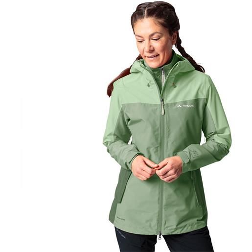 Vaude valsorda 3 in 1 hood jacket verde 40 donna