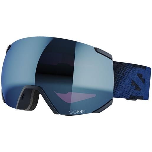 Salomon radium sigma ski goggles blu sky blue/cat3