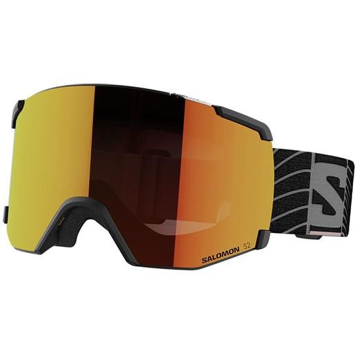 Salomon s/view ski goggles nero mid red/cat2