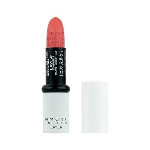 Layla immoral shine lipstick n. 5 spell on you