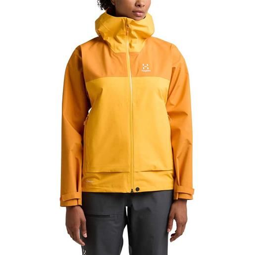 Haglofs front proof jacket giallo l donna