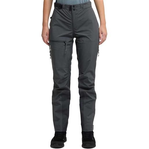 Haglofs roc sloper proof pants grigio l donna