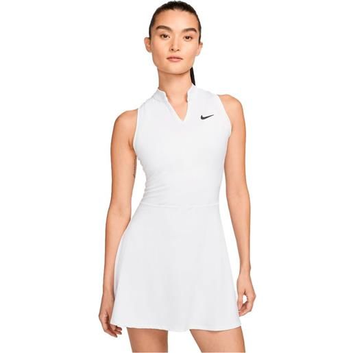 Nike court dri fit victory big dress bianco 1x donna