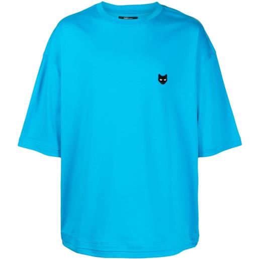 ZZERO BY SONGZIO t-shirt con applicazione - blu
