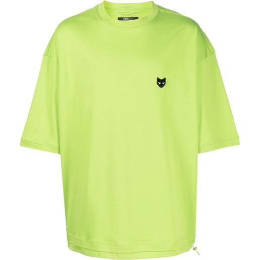ZZERO BY SONGZIO t-shirt con applicazione - verde
