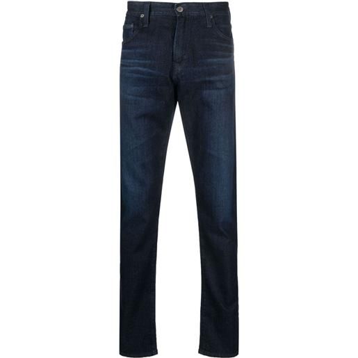 AG Jeans jeans slim tellis con vita media - blu