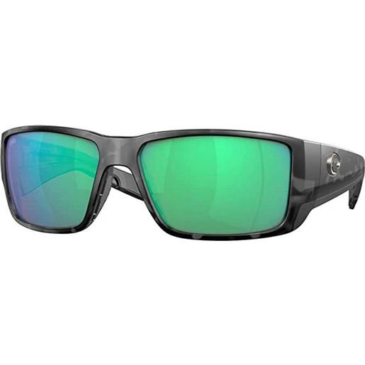 Costa blackfin pro polarized sunglasses trasparente green mirror 580g/cat2 uomo