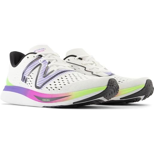 New Balance fuelcell supercomp pacer running shoes bianco eu 41 donna