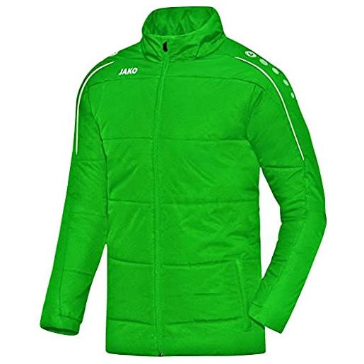 JAKO classico - giacca da coach da adulto, uomo, giacca da coach, 7150, verde sportivo, xxl