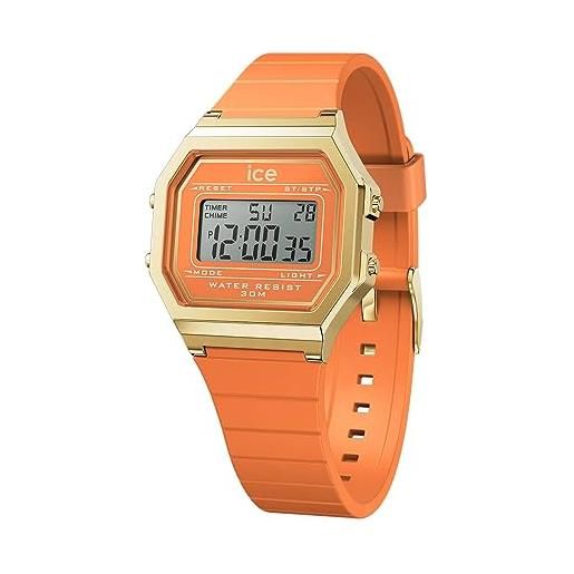 Ice-watch - ice digit retro apricot crush - orologio arancione da donna con cinturino in plastica - 022052 (small)