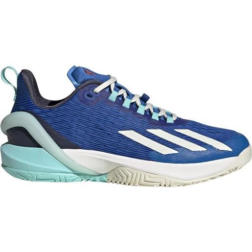 Adidas adizero cybersonic all court shoes blu eu 38 donna