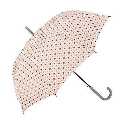 Gotta parapluie long femme résistant au vent - ouverture automatique motifs roses ombrello classico, 90 cm, rosa (rose)