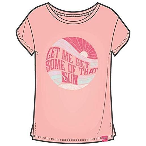 O'NEILL lg let me get graphic t-shirt-4096 bless-164, magliette bambina, rosa chiaro, 164