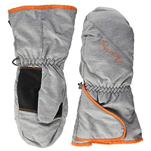 Ziener baby lou as(r) minis glove - guanti da sci, bambino unisex, 801962, light melange, 92cm