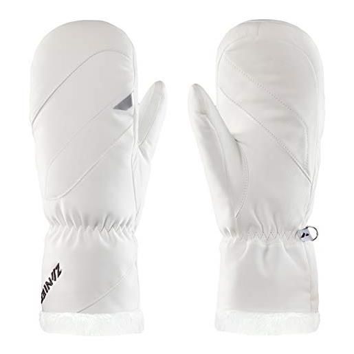 Zanier donna 27068-1000-7 - guanti da donna, taglia 7, colore: bianco
