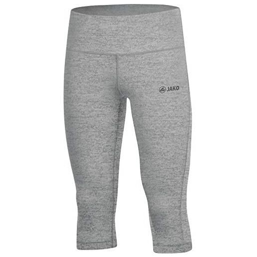 JAKO - pantaloni da allenamento da donna shape 2.0, donna, pantaloni da allenamento da donna. , 6749, grigio mélange, 44