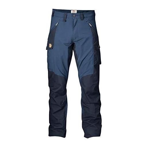 Fjällräven abisko pantaloni salopette da lavoro, uomo, uomo, 82831r, blu (dark navy), xxs/42