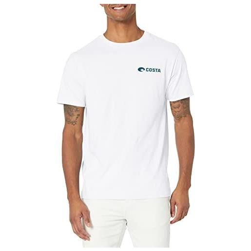 Costa Del Mar halifax maglietta a maniche corte, bianco, s