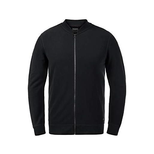 b BLEND blend frank felpa con cerniera giacca da uomo senza cappuccio, taglia: l, colore: navy (70230)