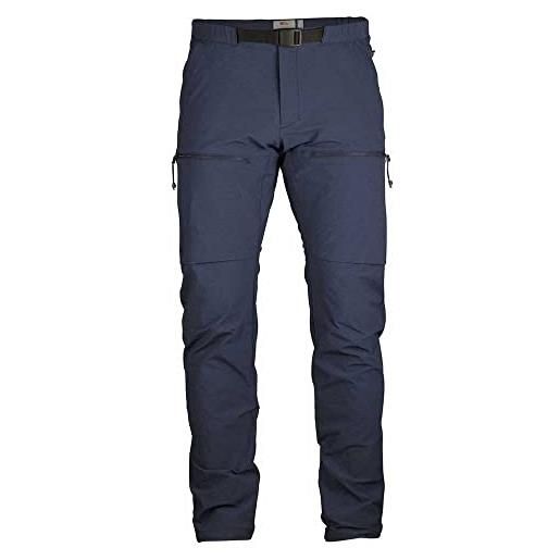 Fjallraven high coast hike trousers, pantaloni uomo, grigio, 50