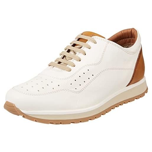 Lottusse lt02330-008, sneakers basse uomo, blanco, 44.5 eu