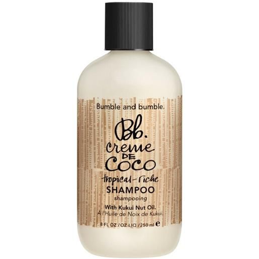 Bumble and Bumble creme de coco shampoo 250ml - shampoo ultra-nutriente capelli secchi e ricci crespi