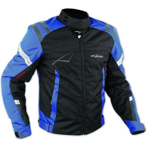 American-pro giacca moto in tessuto a-pro gts sport touring blu