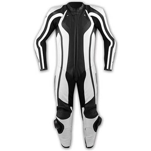 American-pro tuta moto intera professionale in vera pelle a-pro lightning