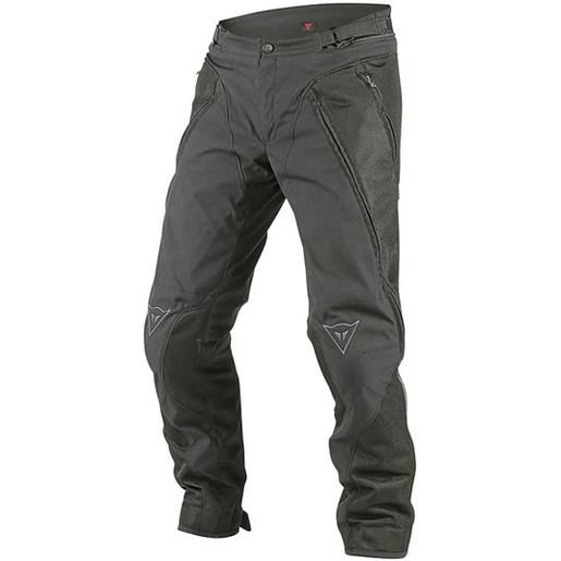 Dainese pantaloni moto in tessuto Dainese overflux d-dry nero