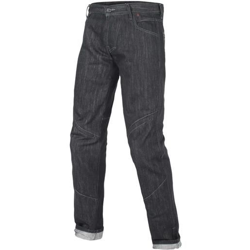 Dainese pantaloni jeans moto Dainese charger regular nero aramid ner