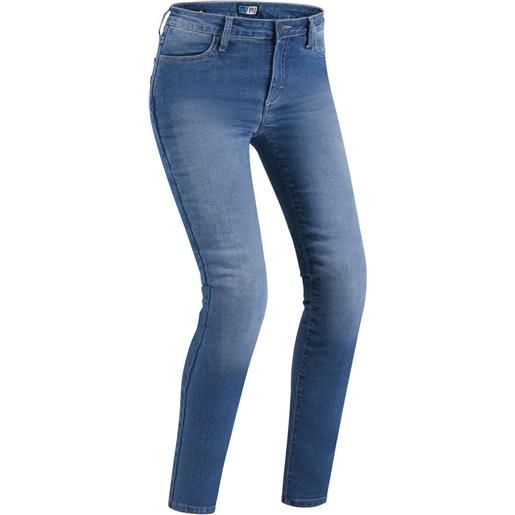 Pmj jeans moto da donna pmj promo jeans skinny lady blu