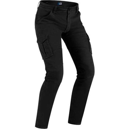 Pmj pantaloni moto tecnici pmj promo jeans santiago nero