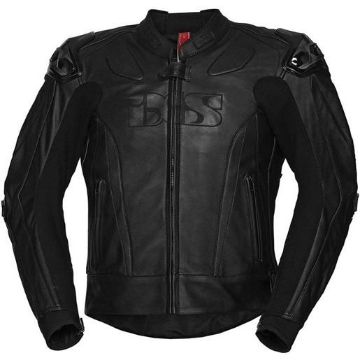Ixs giacca moto in pelle racing Ixs sport ld rs-1000 nero