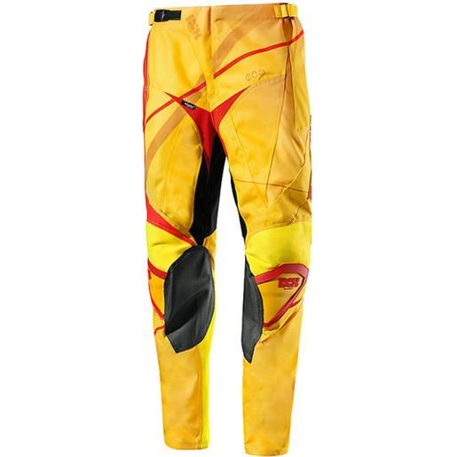 Ixs pantaloni moto cross enduro ixs hurricane giallo